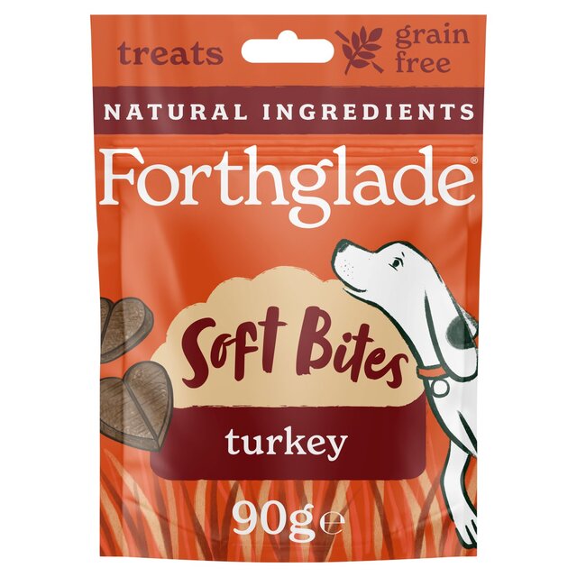 Forthglade Natural Soft Bites Turkey Dog Treats