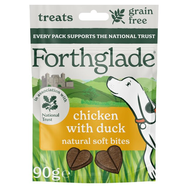 Forthglade National Trust Soft Bites Chicken with Duck Dog Treats