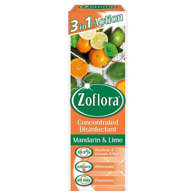 Zoflora Concentrated Disinfectant Mandarin & Lime thumbnail 2