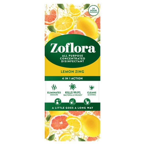 Zoflora Concentrated Disinfectant Lemon Zing