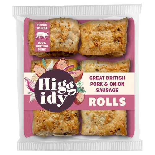 Higgidy 6 Great British Pork Sausage Rolls