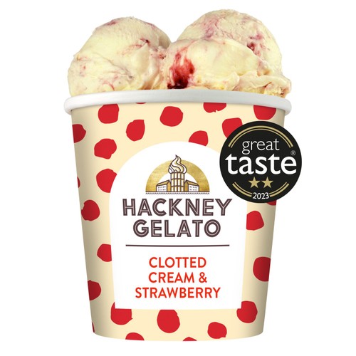 Hackney Gelato Clotted Cream & Strawberries Gelato thumbnail 2