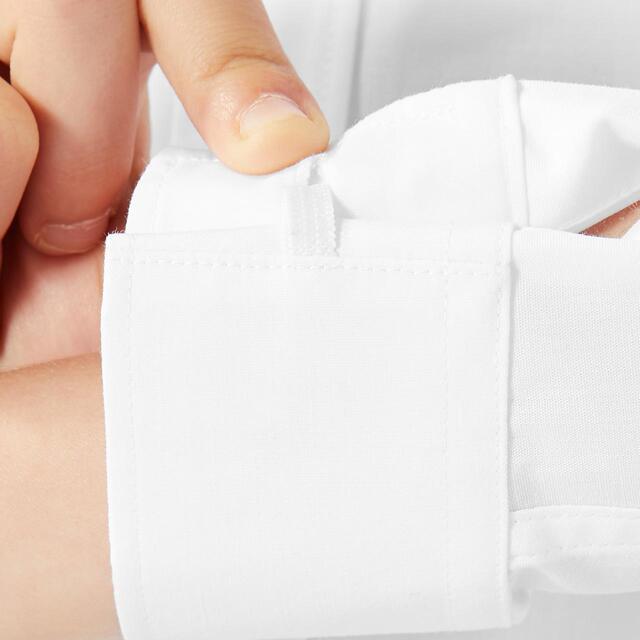 M&S 3pk Regular Fit Easy Iron Shirts, 3-14 Years, White thumbnail 5