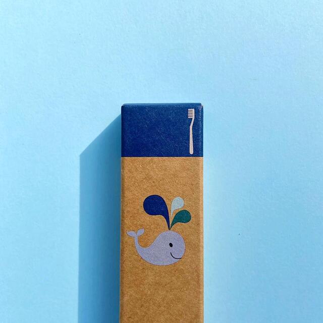 Bamboo Club Bambino Blue Kids Toothbrush thumbnail 4
