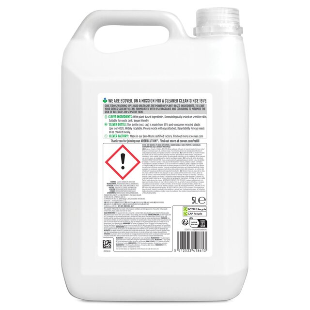 Ecover Zero Washing Up Liquid thumbnail 2