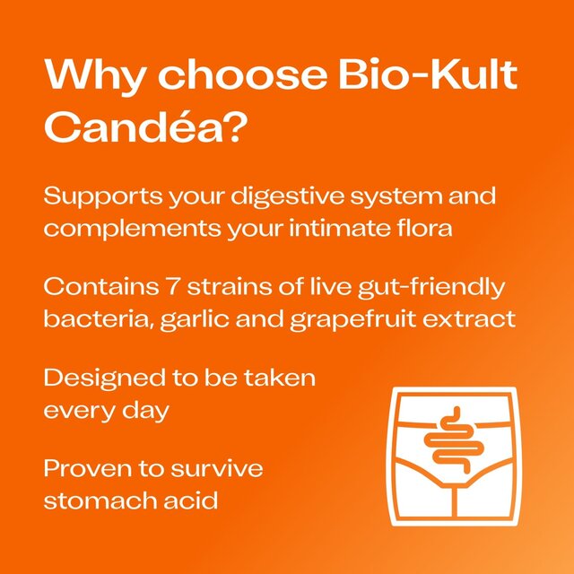 Bio-Kult Probiotics Candea Gut Supplement 60 Capsules thumbnail 3