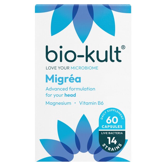 Bio-Kult Probiotics Migrea Gut Supplement 60 Capsules