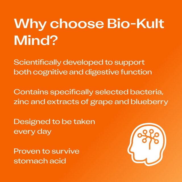 Bio-Kult Probiotics Mind Gut Supplement Capsules thumbnail 4