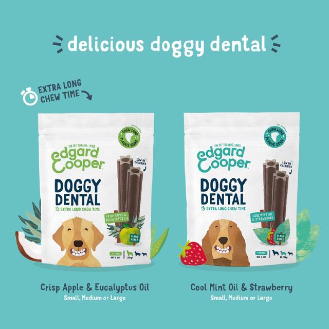 Edgard & Cooper Strawberry & Mint Large Dog Dental Sticks thumbnail 7