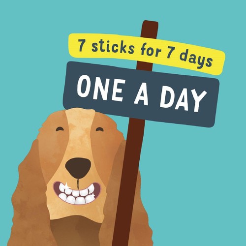 Edgard & Cooper Strawberry & Mint Medium Dog Dental Sticks thumbnail 6