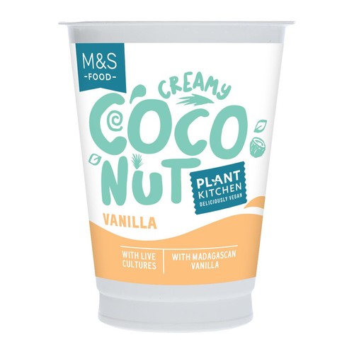 M&S Plant Kitchen Vanilla & Coconut Yoghurt