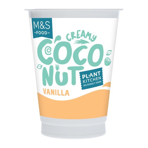 M&S Plant Kitchen Vanilla & Coconut Yoghurt thumbnail 2