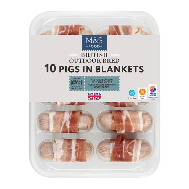 M&S Select Farms British 10 Pigs in Blankets