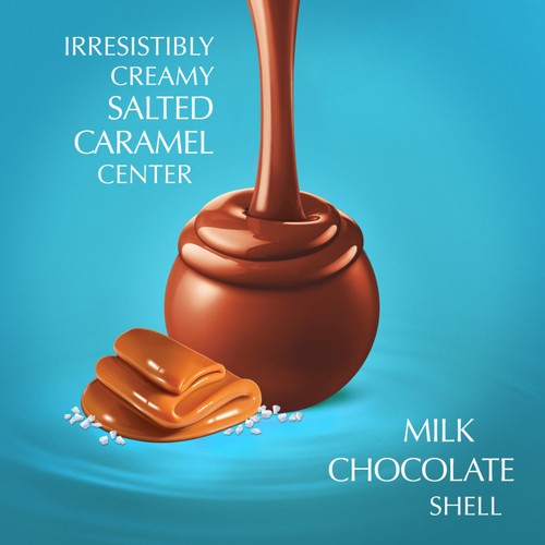 Lindt Lindor Salted Caramel Chocolate Truffles Box thumbnail 9