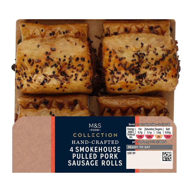 M&S Collection Pulled Pork Sausage Rolls thumbnail 2