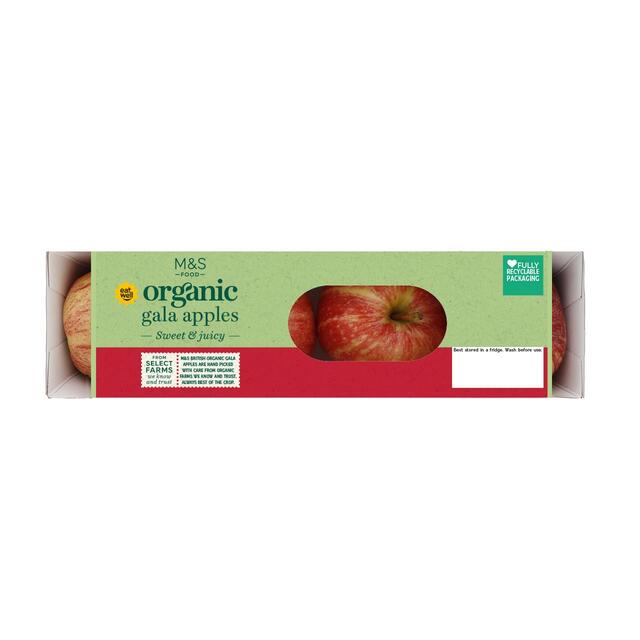 M&S Organic Gala Apples