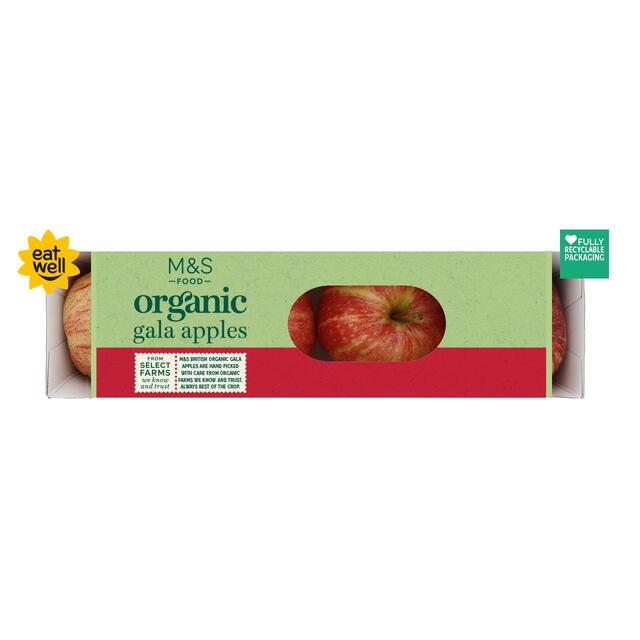M&S Organic Gala Apples thumbnail 2