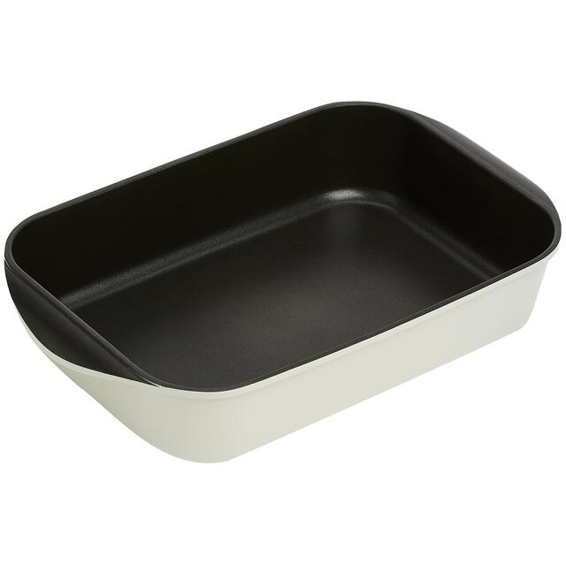 M&S Chef Cast Aluminium Roaster, Ivory