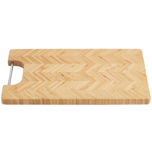 M&S Hexagonal Wood Chopping Board 40cm thumbnail 2