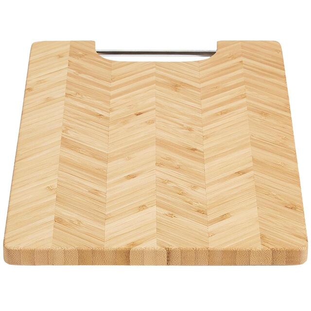 M&S Hexagonal Wood Chopping Board 40cm thumbnail 3