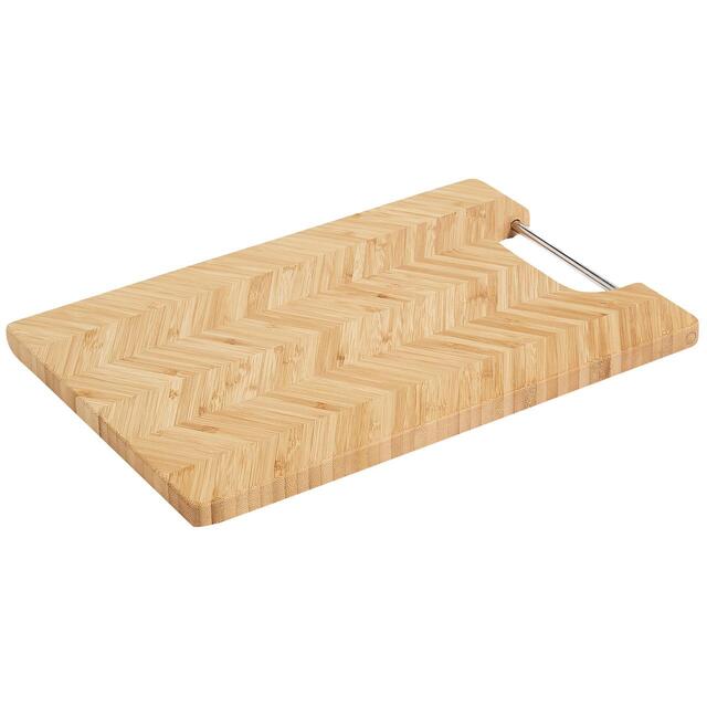 M&S Hexagonal Wood Chopping Board 40cm thumbnail 4