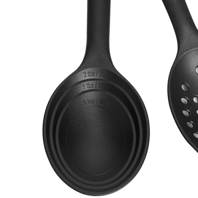 M&S Nylon Utensils Set, Black thumbnail 2