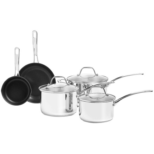  M&S Stainless Steel Pan Set