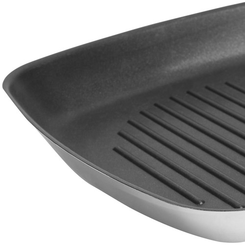 M&S Stainless Steel Non-Stick Grill Pan thumbnail 3