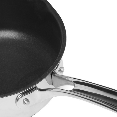 M&S Stainless Steel Non-Stick Milk Pan, Diameter 14cm thumbnail 2
