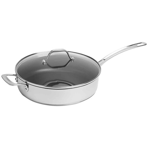 M&S Stainless Steel Non-Stick Saute Pan