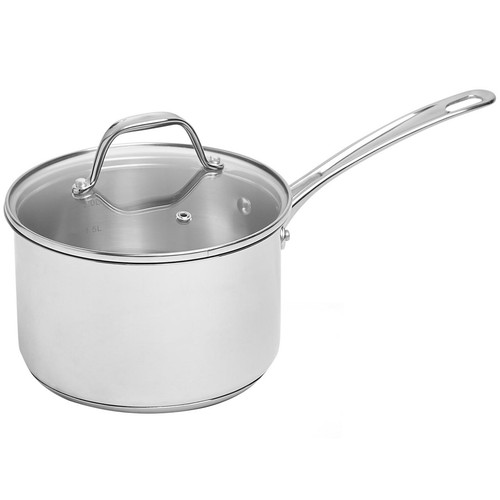 M&S Stainless Steel Saucepan 18cm