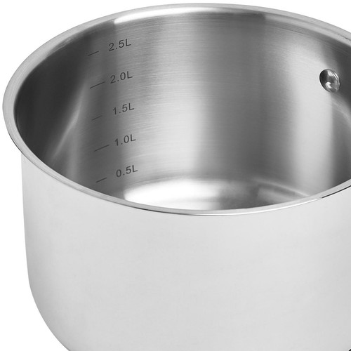 M&S Stainless Steel Saucepan 18cm thumbnail 2