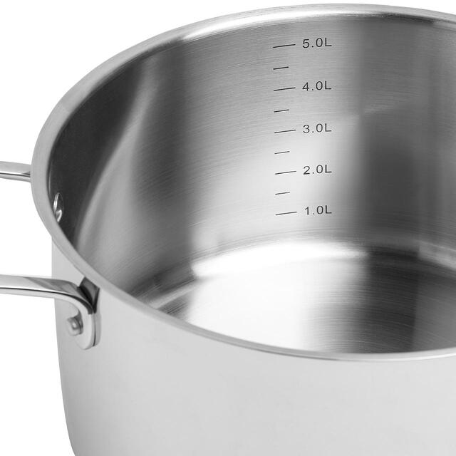 M&S Stainless Steel Stock pot 24cm thumbnail 2
