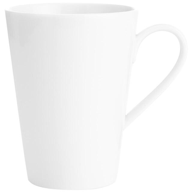 M&S Maxim White Porcelain Latte Mug thumbnail 2