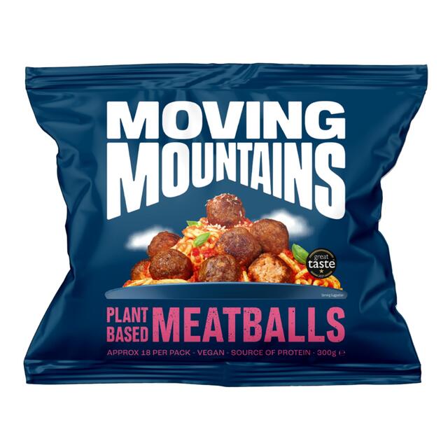 Moving Mountains Plant-Based Meatballs