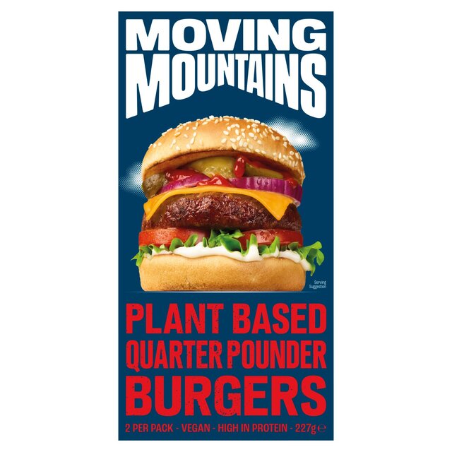 Moving Mountains Plant-Based Burger