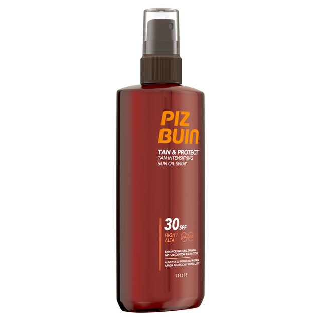 Piz Buin Tan & Protect Tan Intensifying Sun Oil Spray SPF30 thumbnail 4