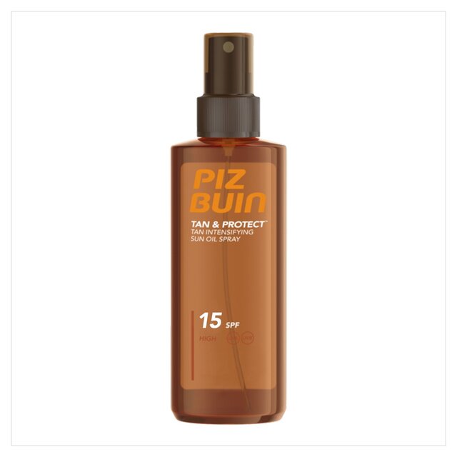 Piz Buin Tan & Protect Tan Intensifying Sun Oil Spray SPF15