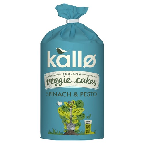 Kallo Spinach & Pesto Veggie Cakes thumbnail 2