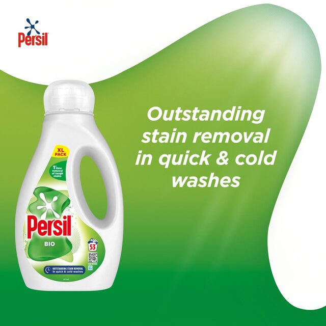 Persil Laundry Washing Liquid Detergent Bio 53 Washes thumbnail 4