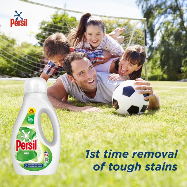 Persil Laundry Washing Liquid Detergent Bio 53 Washes thumbnail 5