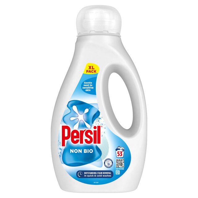 Persil Laundry Washing Liquid Detergent Non Bio 53 Washes thumbnail 2