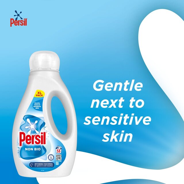Persil Laundry Washing Liquid Detergent Non Bio 53 Washes thumbnail 6