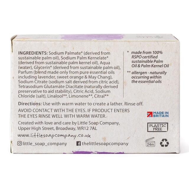 Little Soap Company Naturals Bar Soap Citrus & Lavender thumbnail 2