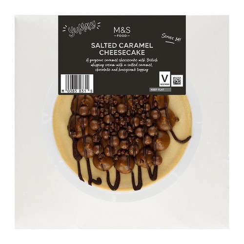 M&S Salted Caramel Cheesecake thumbnail 2