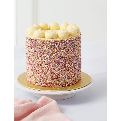 M&S Rainbow Sponge Layer Cake thumbnail 3