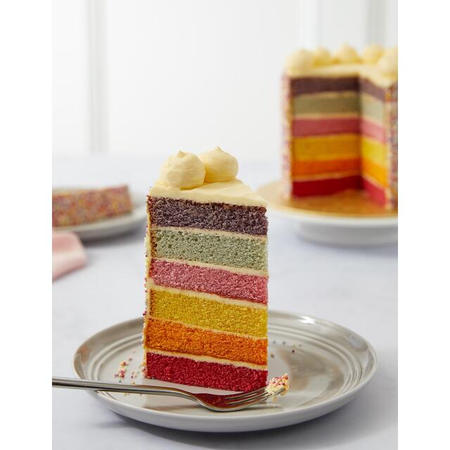 M&S Rainbow Sponge Layer Cake thumbnail 2