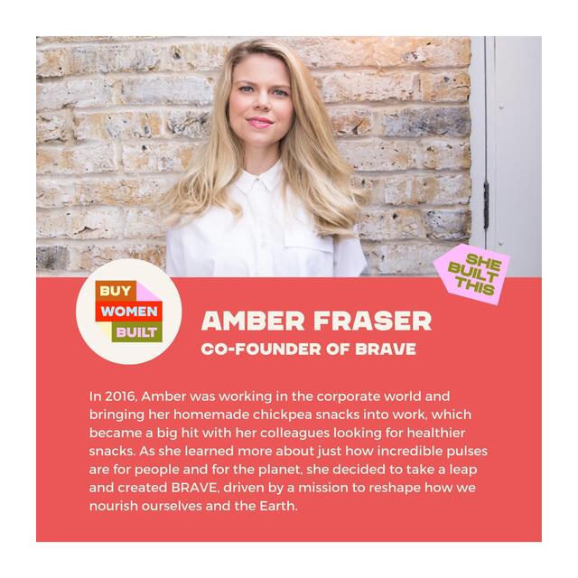 BRAVE Roasted Chickpeas Sea Salt thumbnail 2