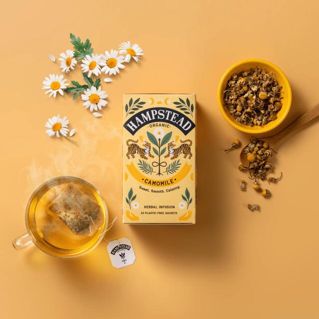 Camomile Infusion Organic Hampstead Tea thumbnail 4