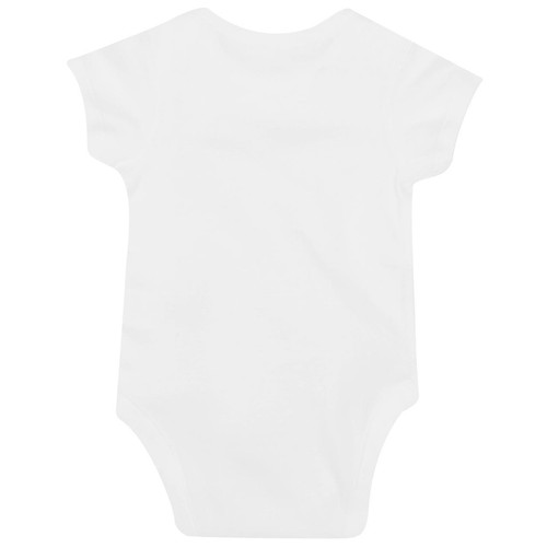 M&S Baby Cotton Bodysuits Short Sleeve, White, 2-3 Years thumbnail 3